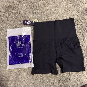 Shapermint Black High Waist Women Shorts